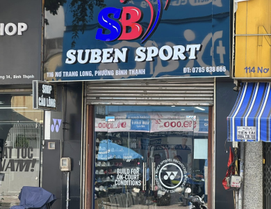 Shop cầu lông Bình Thạnh - Suben Sport cửa hàng đồ thể thao chính hãng