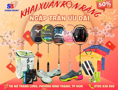 Top những thương hiệu vợt cầu lông HOT nhất 2026