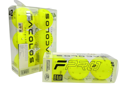 Bóng Pickleball Facolos F-Pro (Hộp 3 quả)