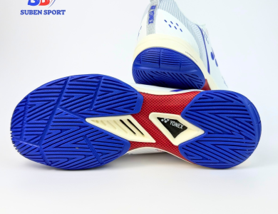 Giày cầu lông Yonex Hyperboom Polar White/Galaxy Cobalt Chính Hãng
