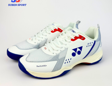 Giày cầu lông Yonex Hyperboom Polar White/Galaxy Cobalt Chính Hãng