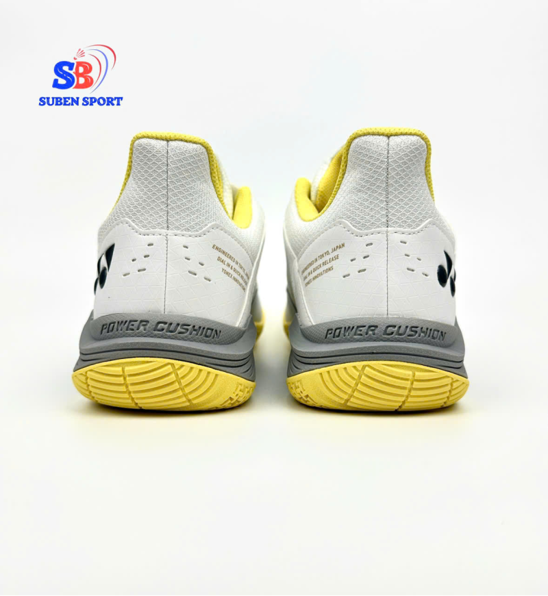 Giày cầu lông Yonex Power Cushion 88 Dial 3 White/Yellow New 2026 Chính Hãng