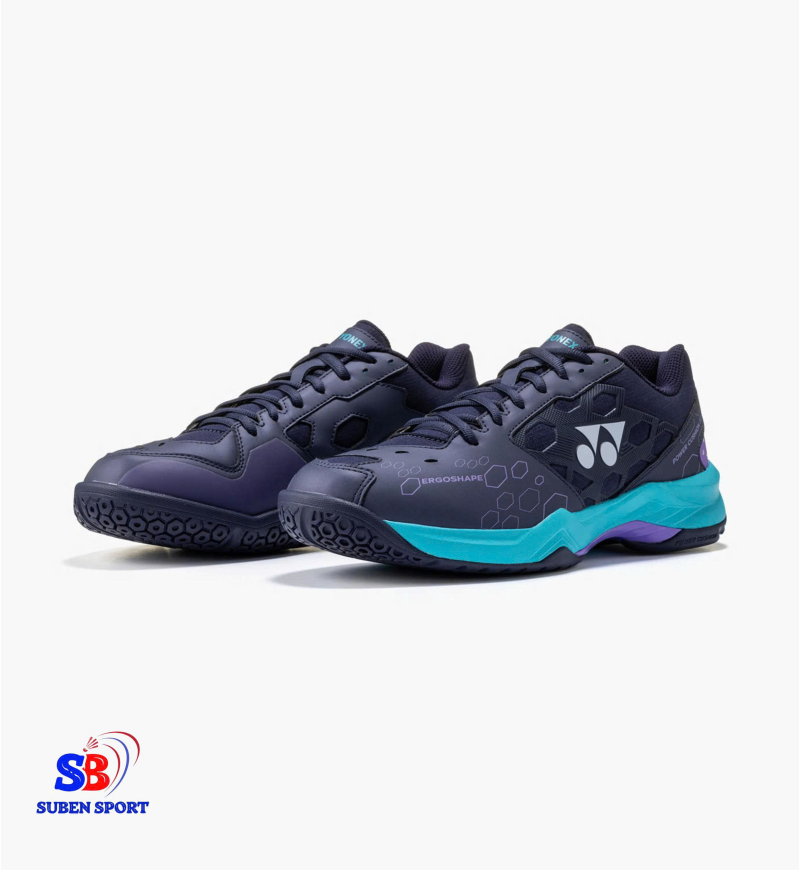 Giày cầu lông Yonex Power Cushion 101 Composite Purple/Light Blue Chính Hãng