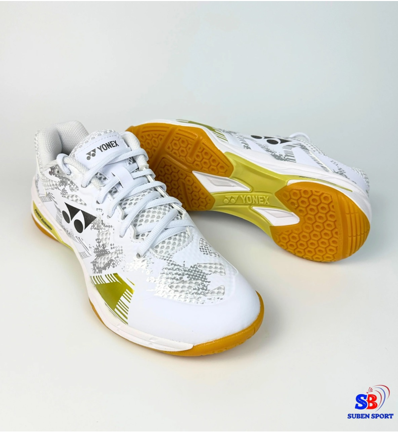 Giày cầu lông Yonex Eclipsion X3 White/Gold Chính Hãng