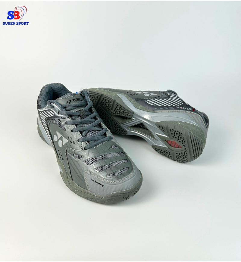 Giày cầu lông Yonex Valor-1 Glacier Gray/Carbon Gray Chính Hãng