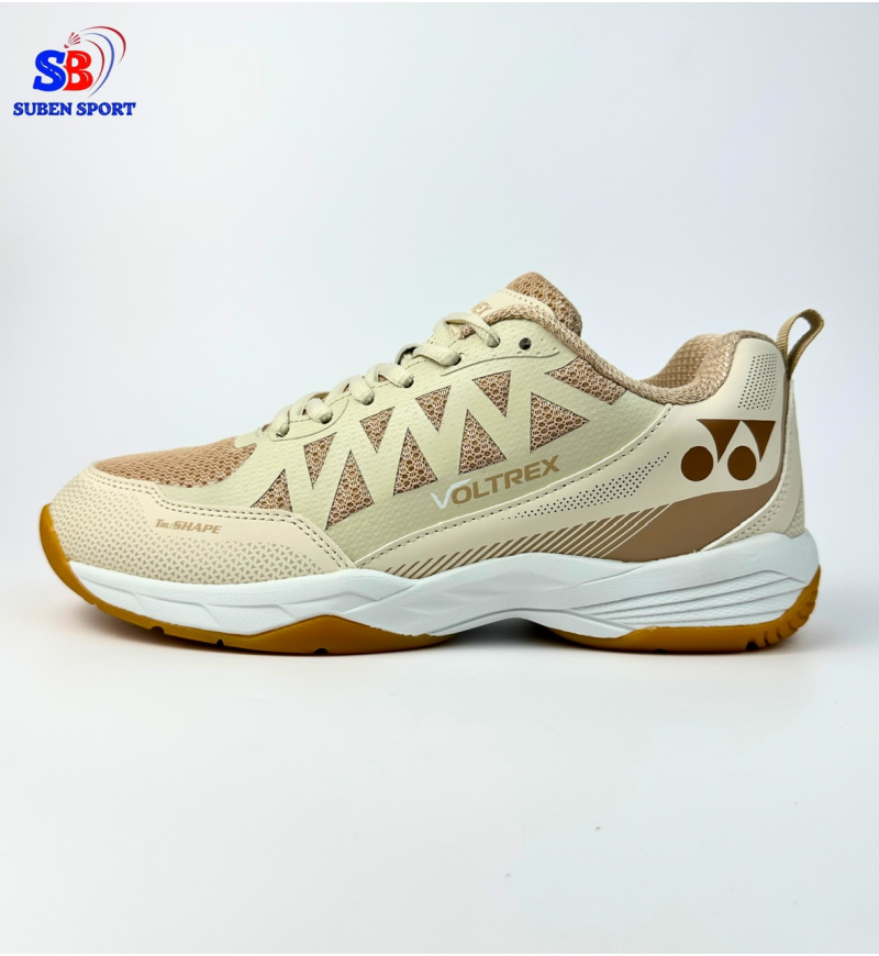 Giày cầu lông Yonex Voltrex Beige Chính Hãng