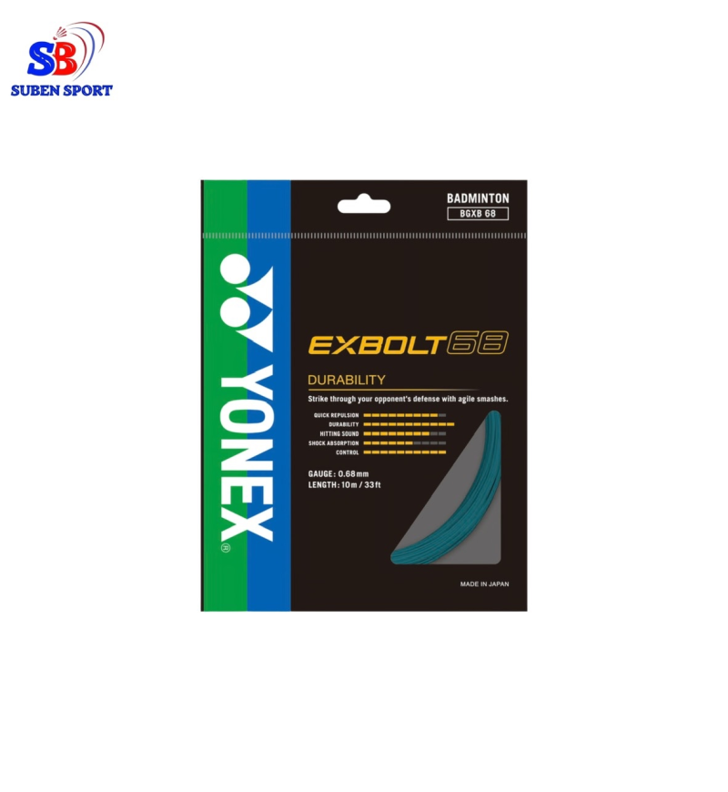 Dây cước căng vợt cầu lông Yonex BG Exbolt 68