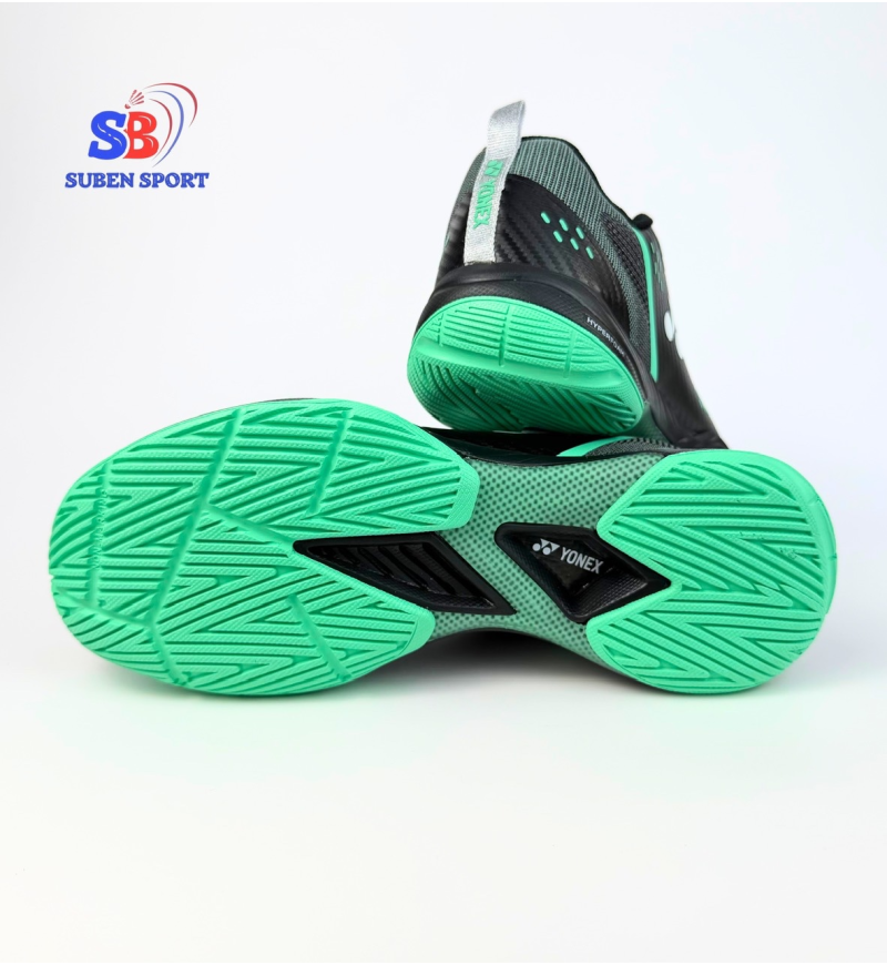 Giày cầu lông Yonex Hyperboom Pirate Black/Spring Green Chính Hãng