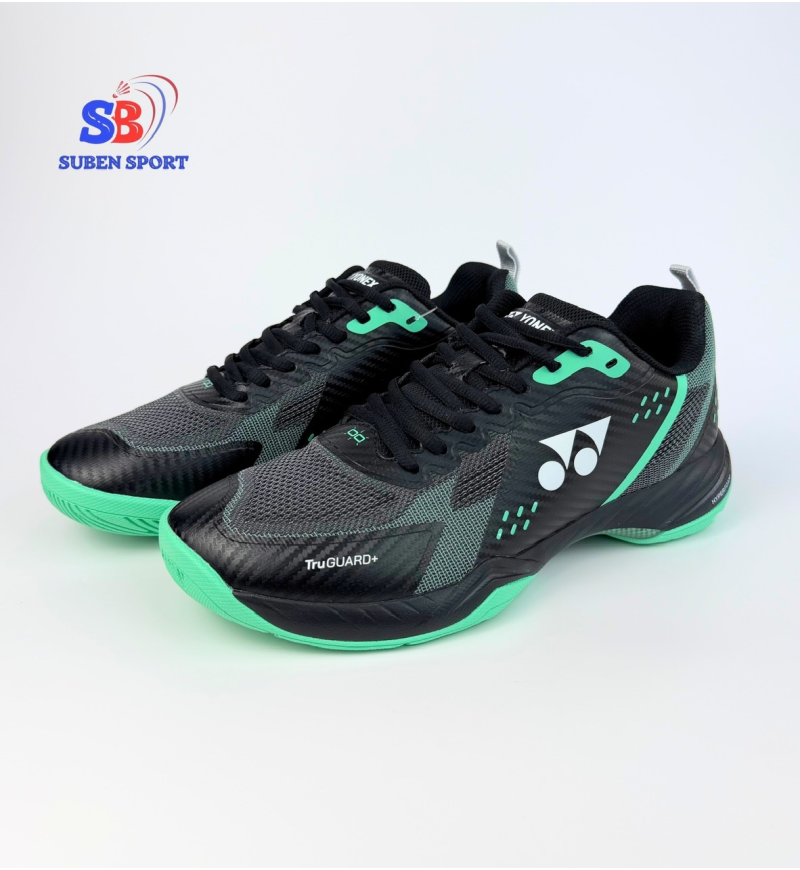 Giày cầu lông Yonex Hyperboom Pirate Black/Spring Green Chính Hãng