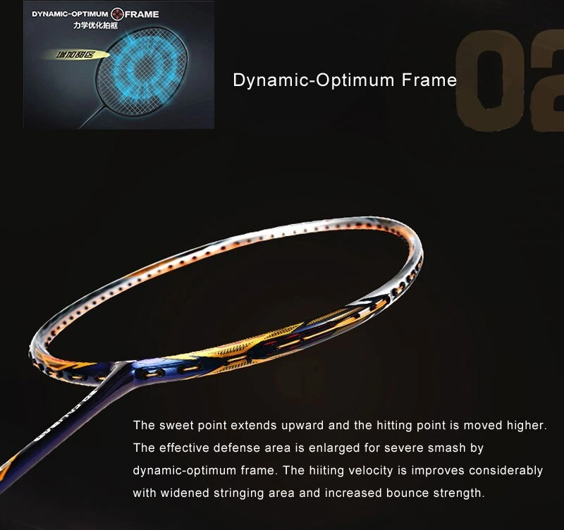 DYNAMIN-OPT-IMUM FRAME Vợt Cầu Lông Lining Axforce 70