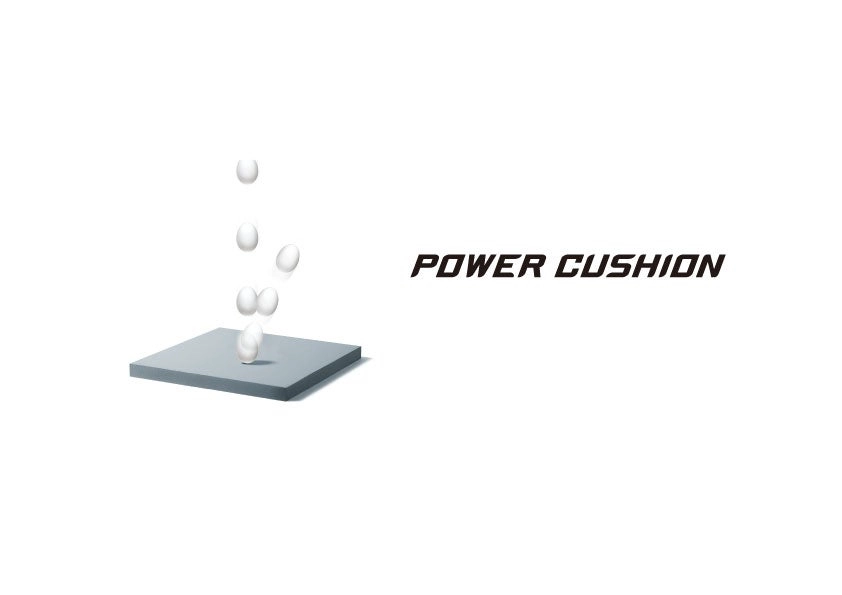 công nghệ POWER CUSHION của giày cầu lông Yonex Cascade Drive 3