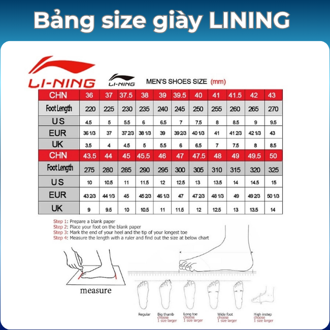 Giày cầu lông Lining AYTV027-1 Chính Hãng
