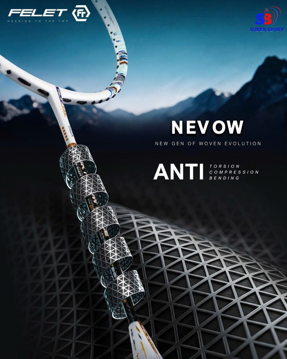 Vợt cầu lông Felet 3K Nevow Fence