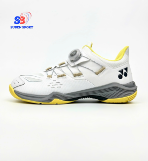 Giày cầu lông Yonex Power Cushion 88 Dial 3 White/Yellow New 2026 Chính Hãng