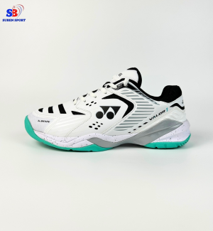 Giày cầu lông Yonex Valor-1 White/Black/Aqua Blue Chính Hãng