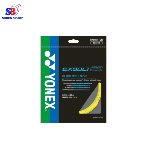 Dây cước căng vợt cầu lông Yonex BG Exbolt 63
