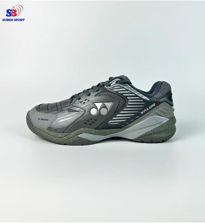 Giày cầu lông Yonex Valor-1 Glacier Gray/Carbon Gray Chính Hãng