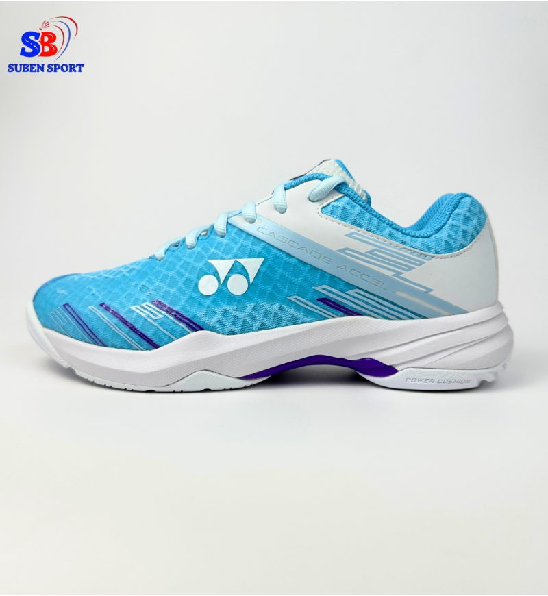 Giày cầu lông Yonex Cascade Accel Saxe/White Chính Hãng