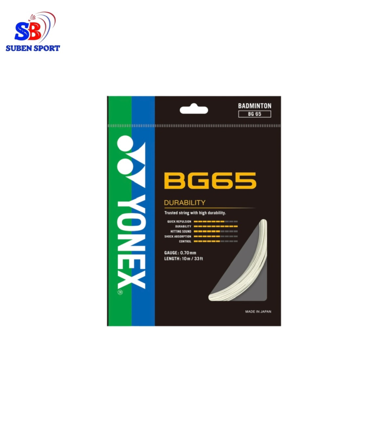 Dây cước căng vợt cầu lông Yonex BG 65