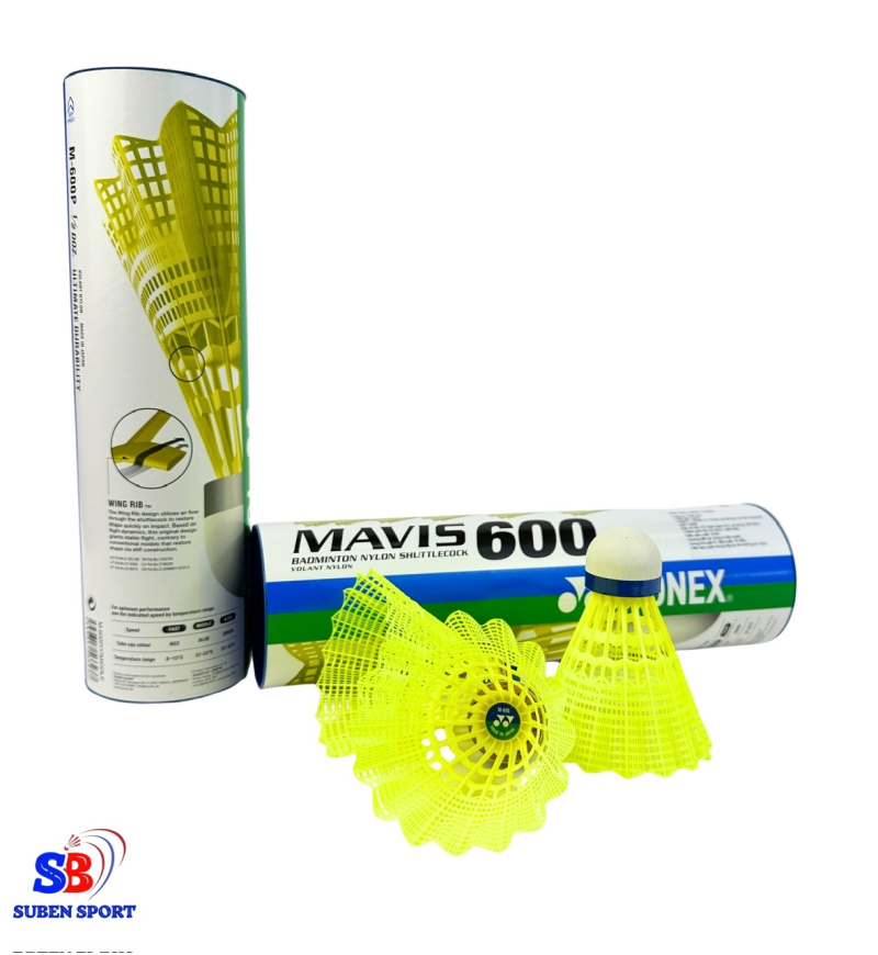 Ống cầu lông nhựa Yonex Mavis 600